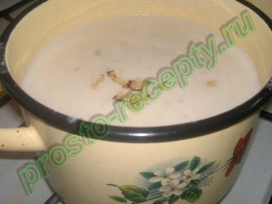 овощной суп-пюре из фасоли